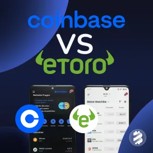 eToro vs Coinbase im Vergleich: Gebühren, Angebot & Support