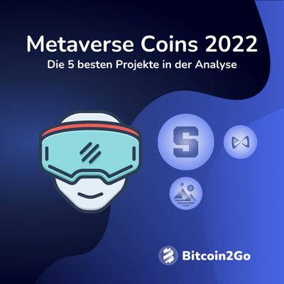 Metaverse Coins 2022: Die 5 besten Projekte in der Analyse
