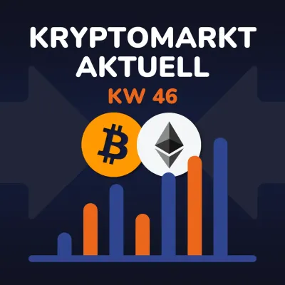 Kryptomarkt aktuell: Chartanalyse zu Bitcoin und Ethereum (KW 46)