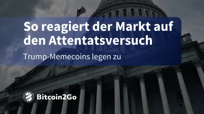 Bitcoin und Trump Memecoins steigen nach Attentatsversuch an