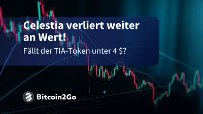 Celestia Chartanalyse: TIA stürzt auf unter 4 USD