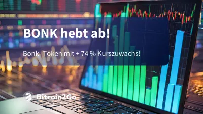 Bonk Kurs legt um 74 Prozent zu - so geht's weiter