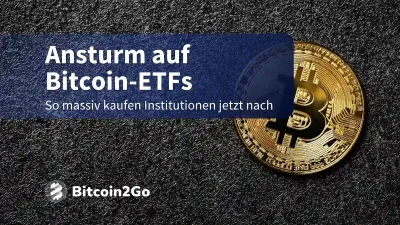 Bitcoin News: ETF-Inflows explodieren – Folgt der BTC-Kurs?