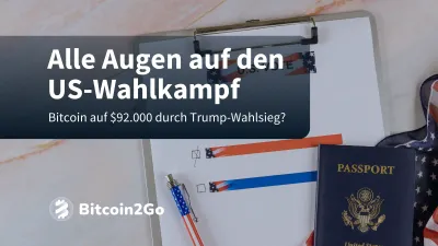 Bitcoin auf $92.000 durch Trump-Wahlsieg?