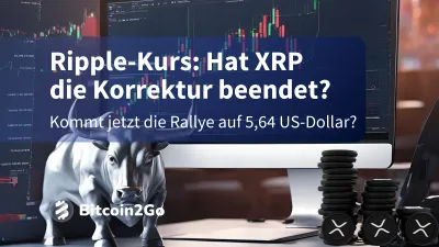 Ripple-Kurs: XRP beendet Korrektur – Rallye auf 5,64 USD?