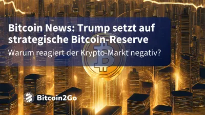 Trump unterzeichnet Executive Order zur strategischen Bitcoin-Reserve