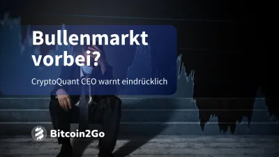 CryptoQuant CEO warnt: Bitcoin Bullenzyklus könnte vorbei sein