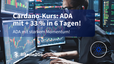 Cardano–Kurs: ADA mit starkem Momentum – Breakout voraus?