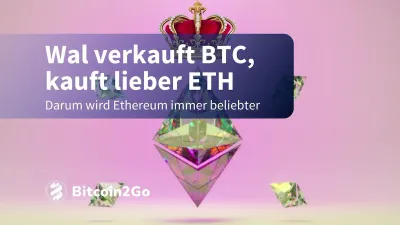 Ethereum im Aufwind: Bitcoin-Wal verkauft, geht long auf ETH