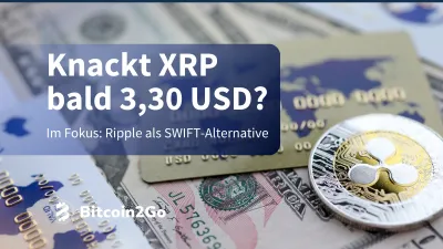 XRP Kurs kämpft um 3,30 US-Dollar – Ripple visiert SWIFT an