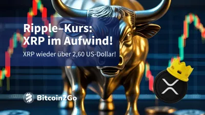 Ripple–Kurs: XRP im Aufwind! Steht ein Ausbruch bevor?