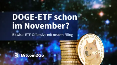 Dogecoin-ETF im November? Bitwise entfacht neue Kursfantasien