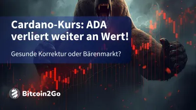 Cardano–Kurs: ADA fällt! Droht jetzt der Absturz?