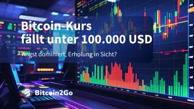 Bitcoin-Kurs kämpft um 100.000 US-Dollar-Marke