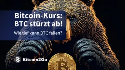 Bitcoin-Kurs: BTC im Sinkflug! Drohen neue Tiefs?