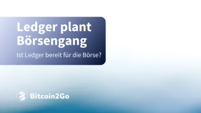 Hardware-Wallet-Riese Ledger will an die Börse