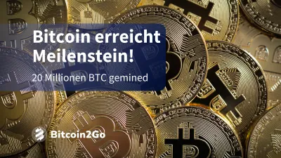 Bitcoin erreicht Meilenstein – nur noch 1 Million BTC übrig