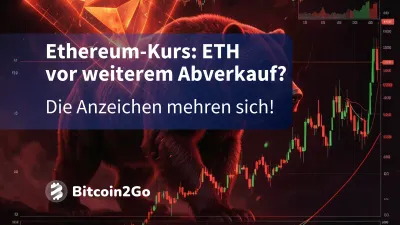 Ethereum-Kurs: Droht ETH der nächste Absturz?