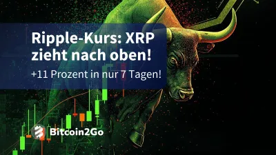 Ripple-Kurs: XRP startet starken Rebound!