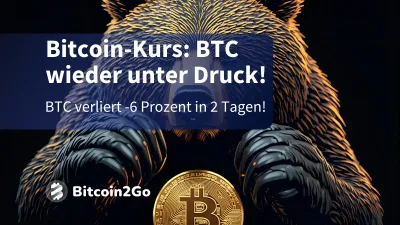 Bitcoin-Kurs schwach: Droht BTC der nächste Crash?