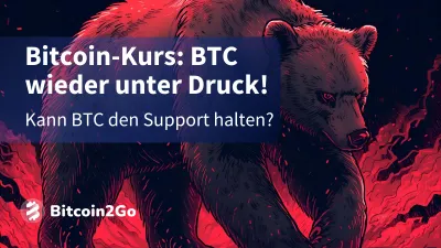 Bitcoin-Kurs: Droht der nächste Rücksetzer bei BTC?