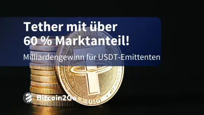 Tether kassiert Milliarden: USDT wächst auf neue Rekordwerte