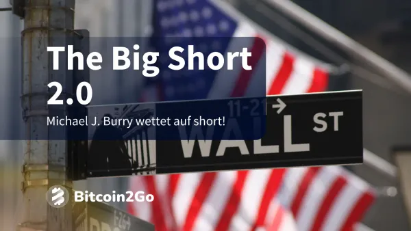 Big Short 2.0: Bitcoin Kritiker wettet auf fallende Kurse