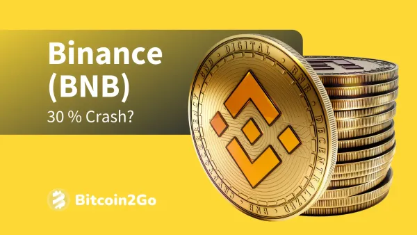 Binance Coin: BNB Kurs droht Crash um -30 %!
