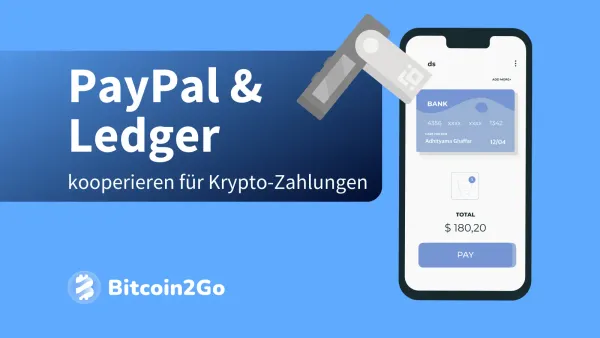 Ledger kooperiert mit PayPal für den Kauf von Bitcoin & Co.