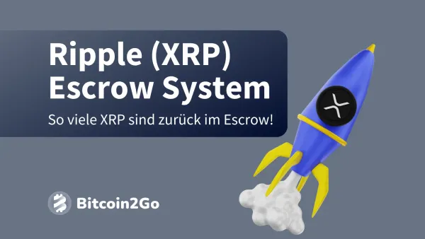 Ripple Unlock: So viel XRP sind zurück im Escrow gesperrt!