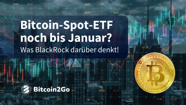 Bitcoin-Spot-ETF bis Januar? BlackRock ist davon überzeugt!