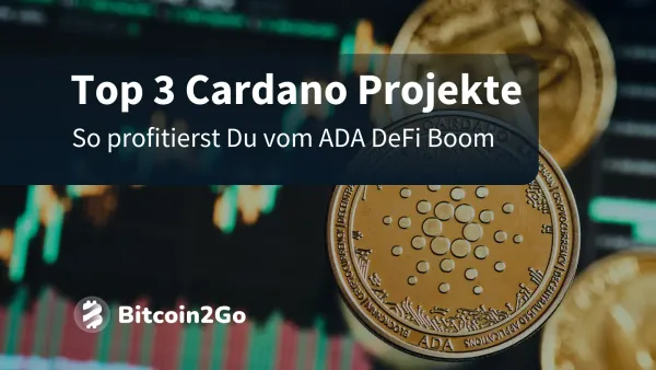 ADA DeFi Boom: Unsere Top 3 Cardano Projekte