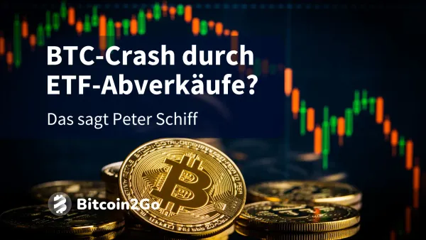 Peter Schiff: "Wall Street beginnt, Bitcoin zu verkaufen"