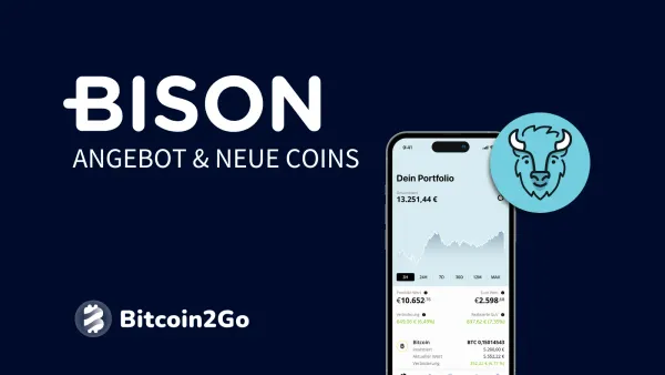 BISON App: Neue Coins und Angebot im Überblick