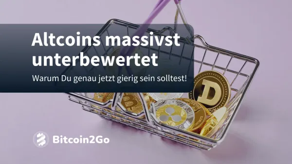 Deshalb sind Altcoins gerade massivst unterbewertet