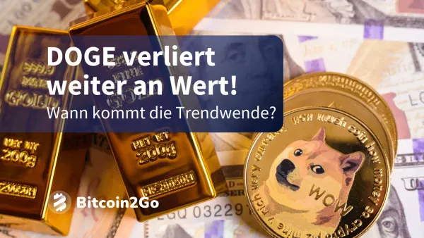 Dogecoin rutscht unter 10 Cent - So geht es für DOGE weiter