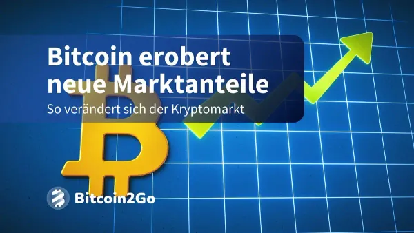 Bitcoin-Dominanz steigt weiter – Mehr Schmerz für Altcoins?