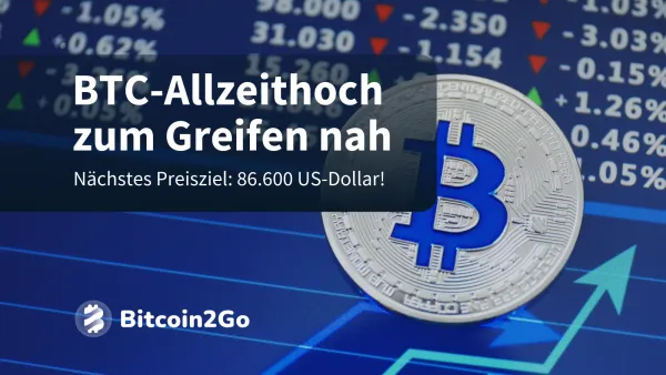 Bitcoin-Kurs-Ausbruch geglückt? Nächstes Preisziel: 86.600 $