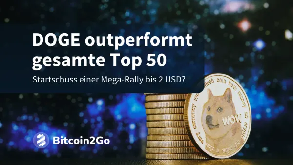 DOGE vor Mega-Rally? Trendbruch signalisiert 500 % Potenzial