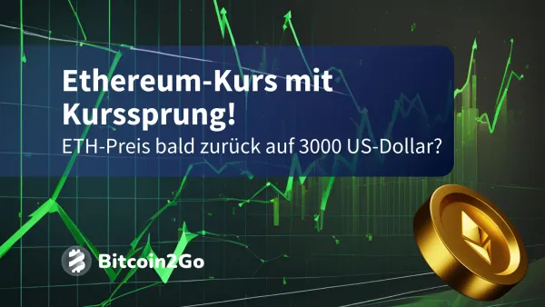 ETH auf Kurs: Schafft Ethereum im November die 3000 $?