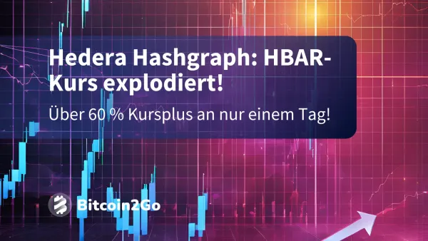 Hedera Hashgraph explodiert +60 %! HBAR Mega-Rally möglich?