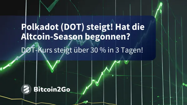 Polkadot (DOT)-Kurs steigt! Rally bis 12 US-Dollar?