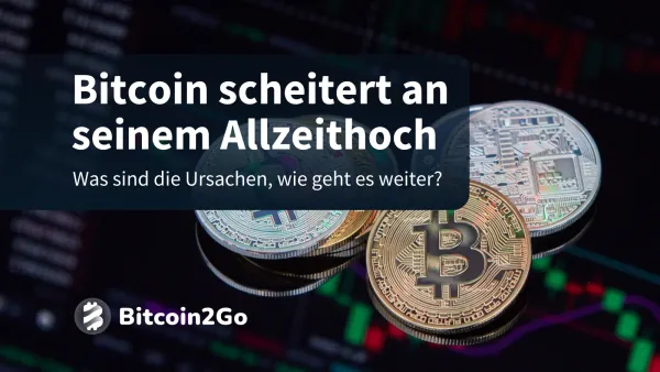 Bitcoin: Warum fällt der BTC-Kurs heute?