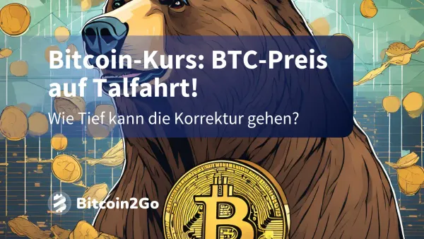 Bitcoin-Kurs auf Talfahrt: Wie tief fällt BTC noch?