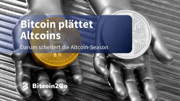 Altcoin-Season abgesagt? Bitcoin-Dominanz nähert sich 60%