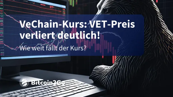 VeChain-Kurs: Wie tief fällt der VET-Preis noch?