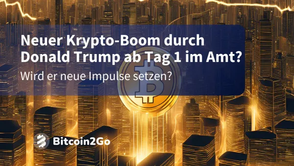 Neuer Krypto-Boom durch Donald Trump ab Tag 1 im Amt?