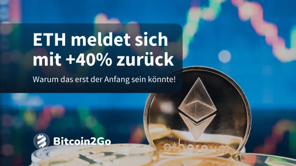 Ethereum-Kurs-Explosion (+40 %): ETH Rally auf 4.800 Dollar?