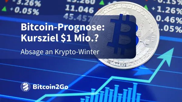 Bitcoin‑Prognose: Steigt BTC auf 1 Mio. US-Dollar?