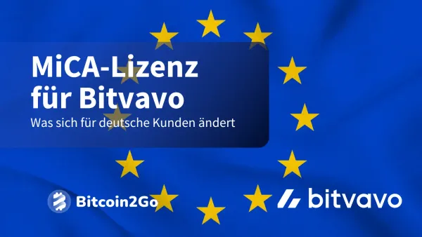 Bitvavo erhält MiCA-Lizenz! - Das musst du jetzt wissen